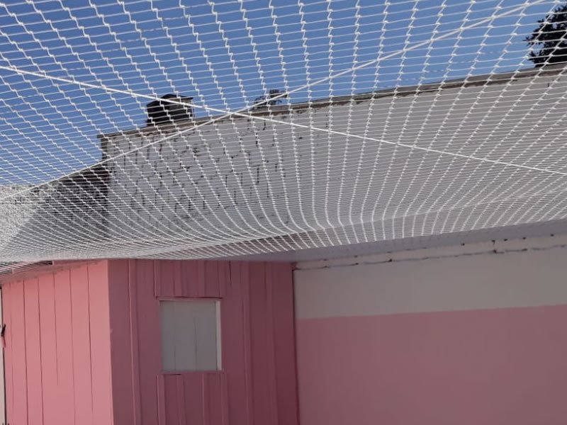 Redes de proteção em prédios em Jundiaí